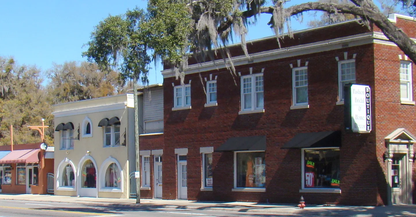Crescent City, Florida; Corner at N. Summit Street and E. Central Avenue